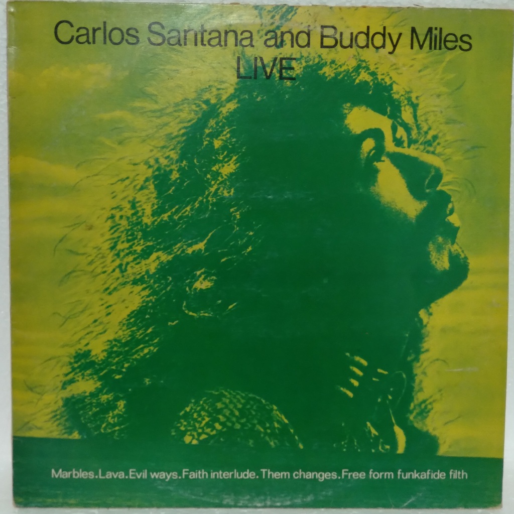 Lp - Carlos Santana & Buddy Miles - Live - 1972