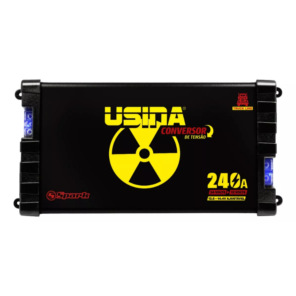 Conversor Redutor De Tensão Usina 24v Para 12v 240a - Spare Parts and Accessories for Vehicles