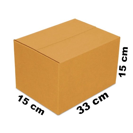 CAIXA DE PAPELÃO 33x14x14 - Ideal para garrafas de vidro, vinho, licor resistente Tamanho Médio, Preço de Fábrica