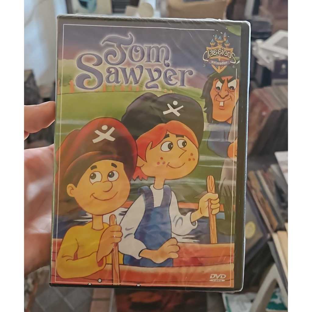 DVD Tom Sawyer (Desenhos clássicos) LACRADO! DUBLADO!
