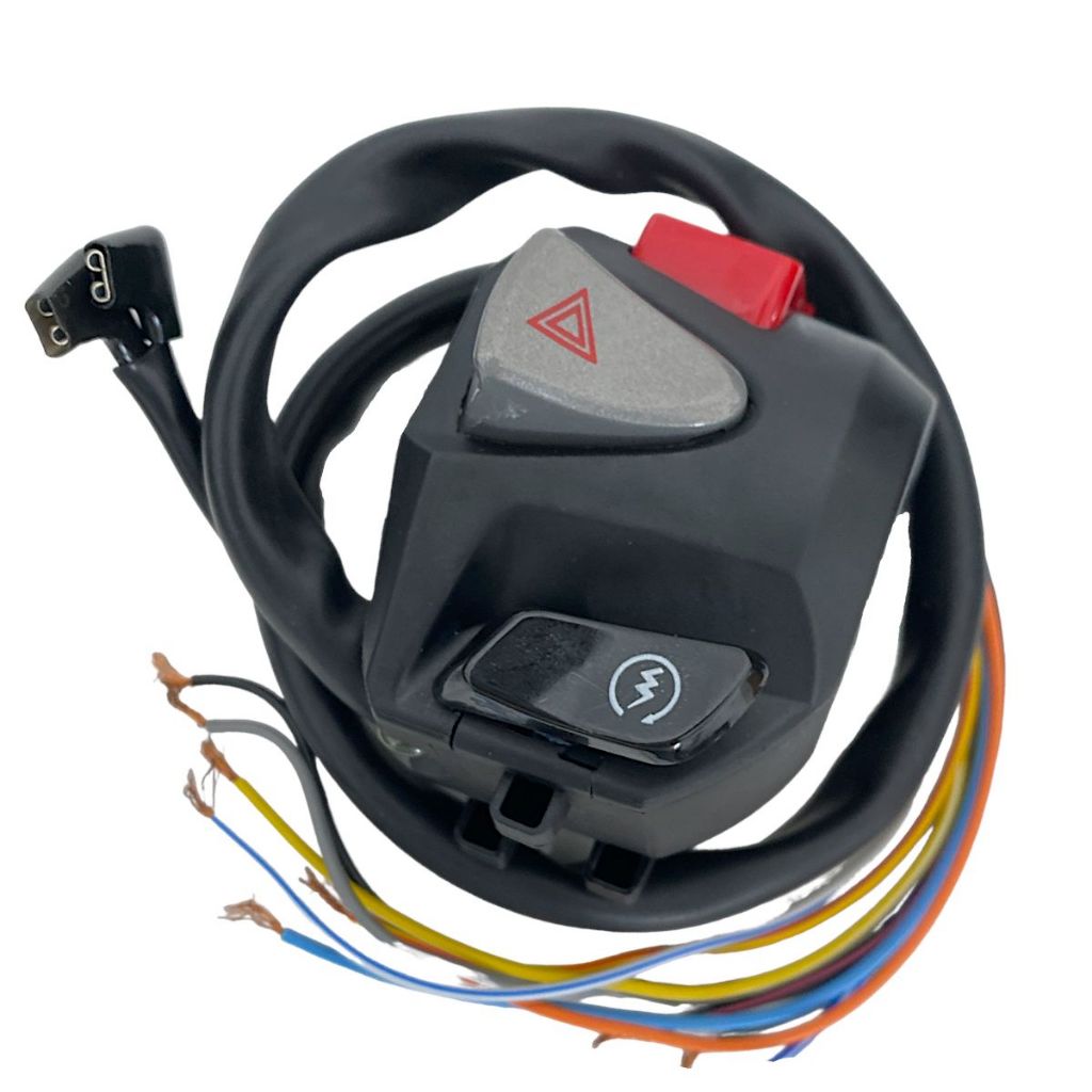 Interruptor Punho De Partida Pisca Alerta Modelo Cb 500 Universal Titan 150/160 Cb 300 Twister — imagem 2 de 2