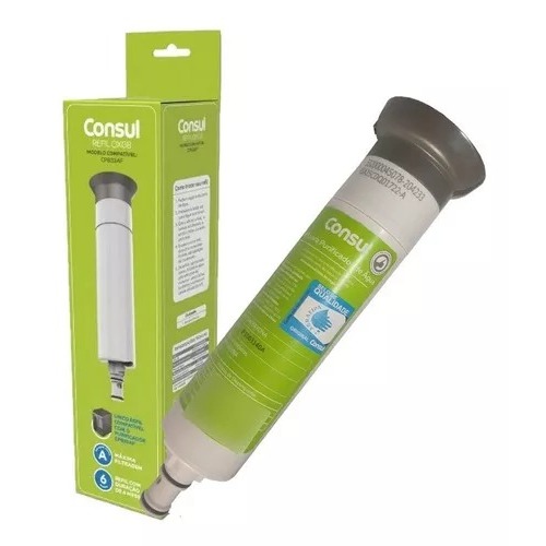 filtro Refil Original para Purificadores/bebedouro de Água Consul (CPB33) - W11509387 (CIX08AX)