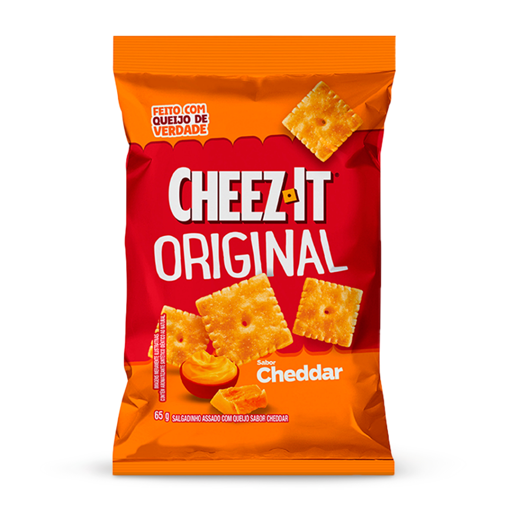 Salgadinho de queijo Cheez-It® Cheddar 65g Salgadinho de queijo Cheez-It® Cheddar 65g