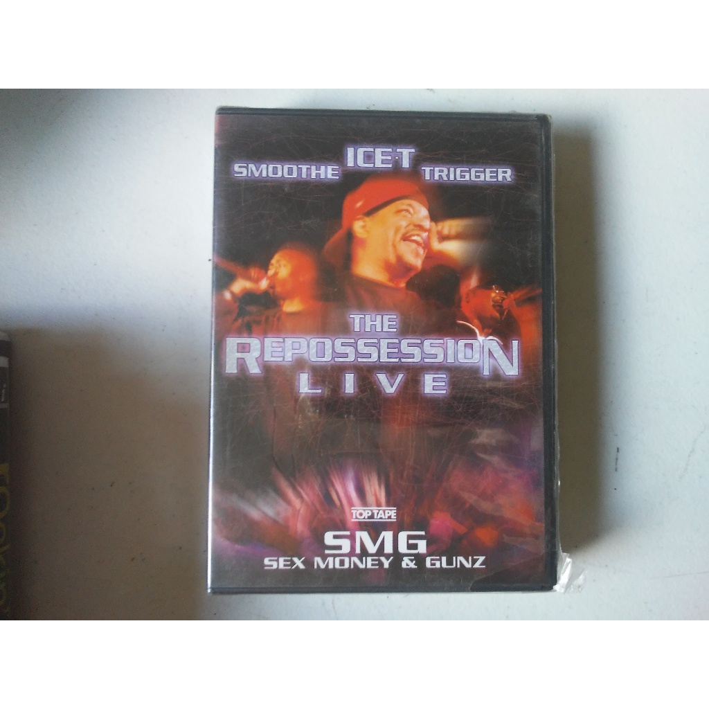 DVD ICE T SMOOTHE TRIGGER THE REPOSSESSION LIVE (NOVO LACRADO DE FABRICA)