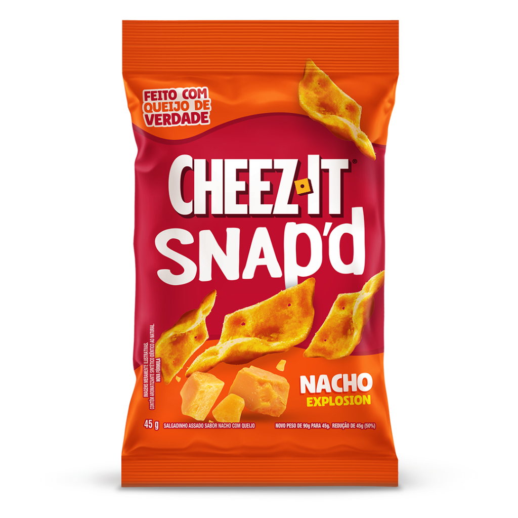 Salgadinho De Queijo Cheez-It® Snap'D Nacho Explosion 45G Salgadinho De Queijo Cheez-It® Snap'D Nacho Explosion 45G