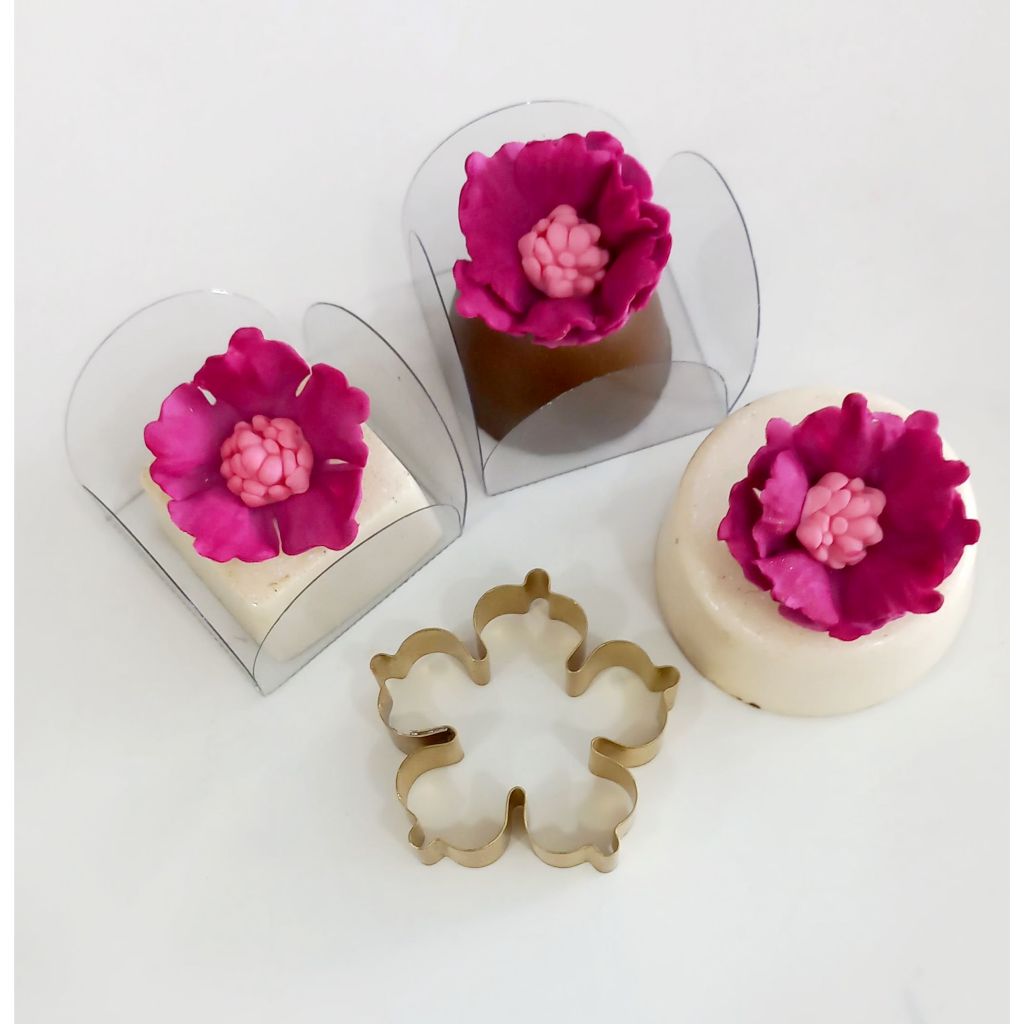 Cortador da mini flor jasmim ou rosa mosqueta — imagem 2 de 2