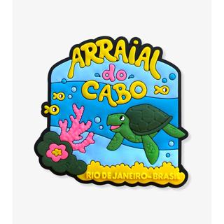 Ímã Arraial Do Cabo RJ Oceano Tartaruga – Ímã de Geladeira em Oferta na Shopee