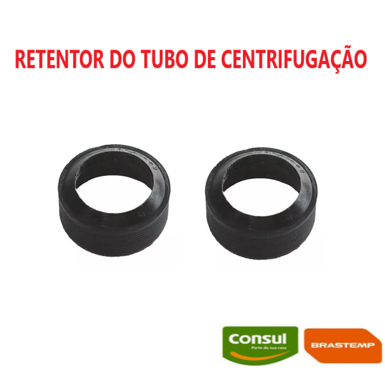 KIT 2 Retentor Do Tubo De Centrifugação Brastemp Consul em Oferta na Shopee