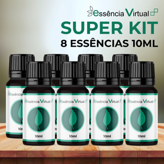 Kit 8 Essências Perfume 10ml | Escolha suas Fragrâncias em Oferta na Shopee