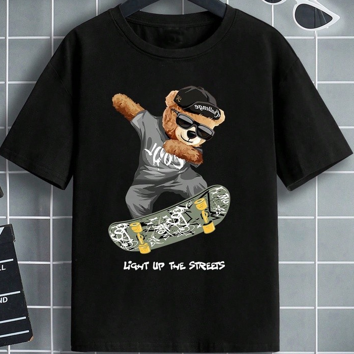 Camiseta ADULTO E Infantil Moderna Skate Moda Bebê