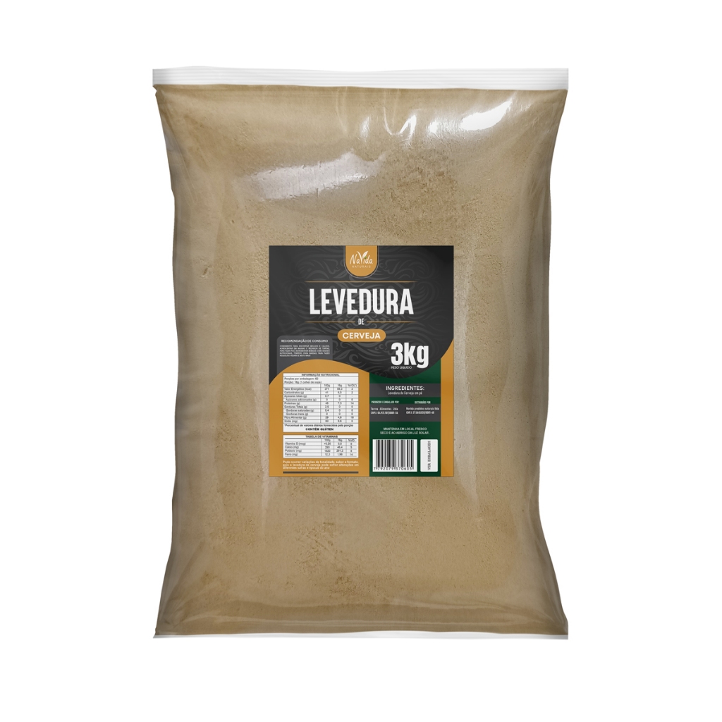 Levedura  3kg Navida Naturais