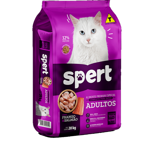 Ração Spert Gatos High Premium 32% de Proteína Para Gatos Adultos 10,1 kg
