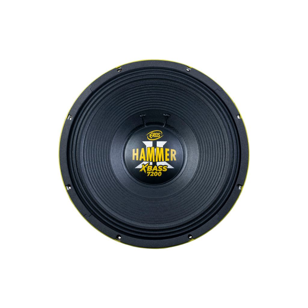 Alto Falante Eros Hammer Xbass 7200 15 Pol 2250w Rms 4Ohms Branco em Oferta na Shopee