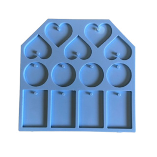 Molde Silicone 13 Tags Variadas Resina M46 Colar Decoração em Oferta na Shopee