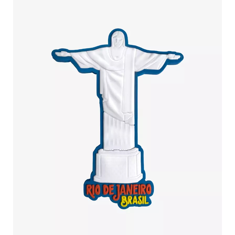 Ímã Rio De Janeiro RJ Cristo Redentor – Ímã de Geladeira