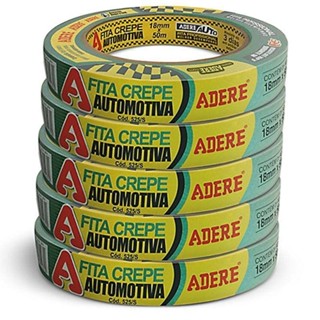 Fita Crepe Automotiva Verde 18mmX50m Adere 5/10 Unidades em Oferta na Shopee