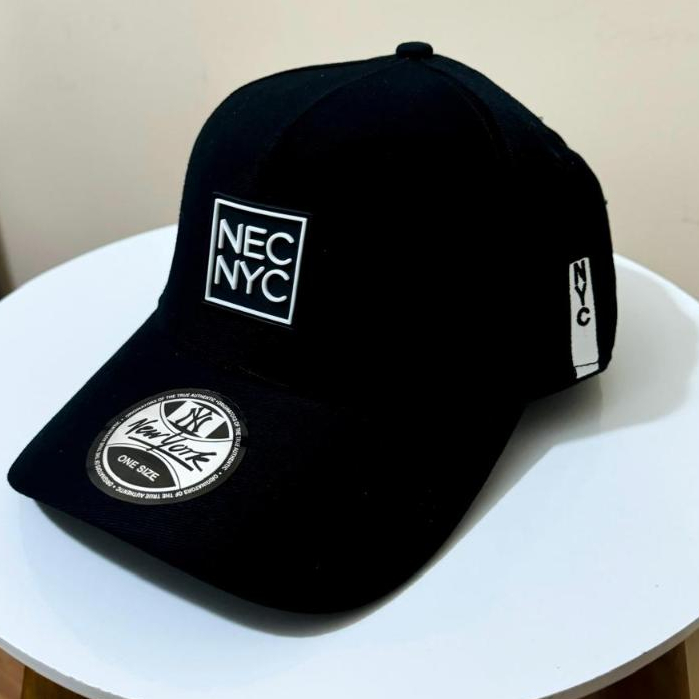 Boné Aba Curva NYC New York City Snapback NY Sarja Premium preto NYC Preta