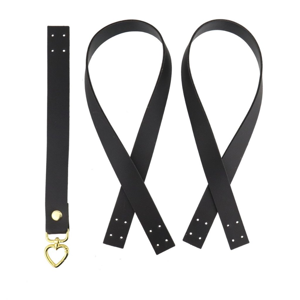 Kit Fecho Luxo Coraçao  E Alça Quadrada 4 Furos para  Bolsas Croches, Artesanatos em Oferta na Shopee