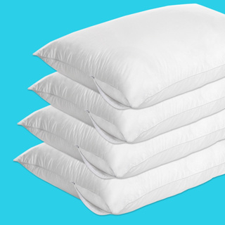 Kit Com 6 Fronhas Impermeável Anti - Ácaro Com Zíper Promoção Lançamento em Oferta na Shopee