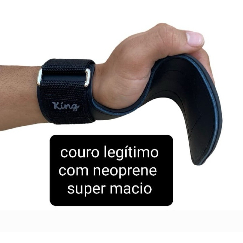 Luvas De Ginástica De Couro De Vaca Legitimo Garras Garras De Levantamento De Peso Puxar Puxadas