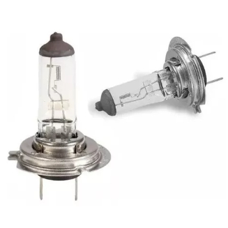 Kit 2 Lâmpadas H7 55 Watts iluminação Amarela 12V Farol do Carro