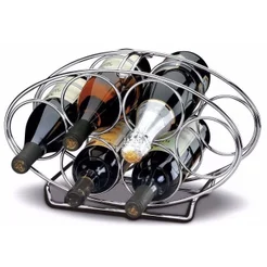 ADEGA OVAL CROMADA TANNAT SCHMITT