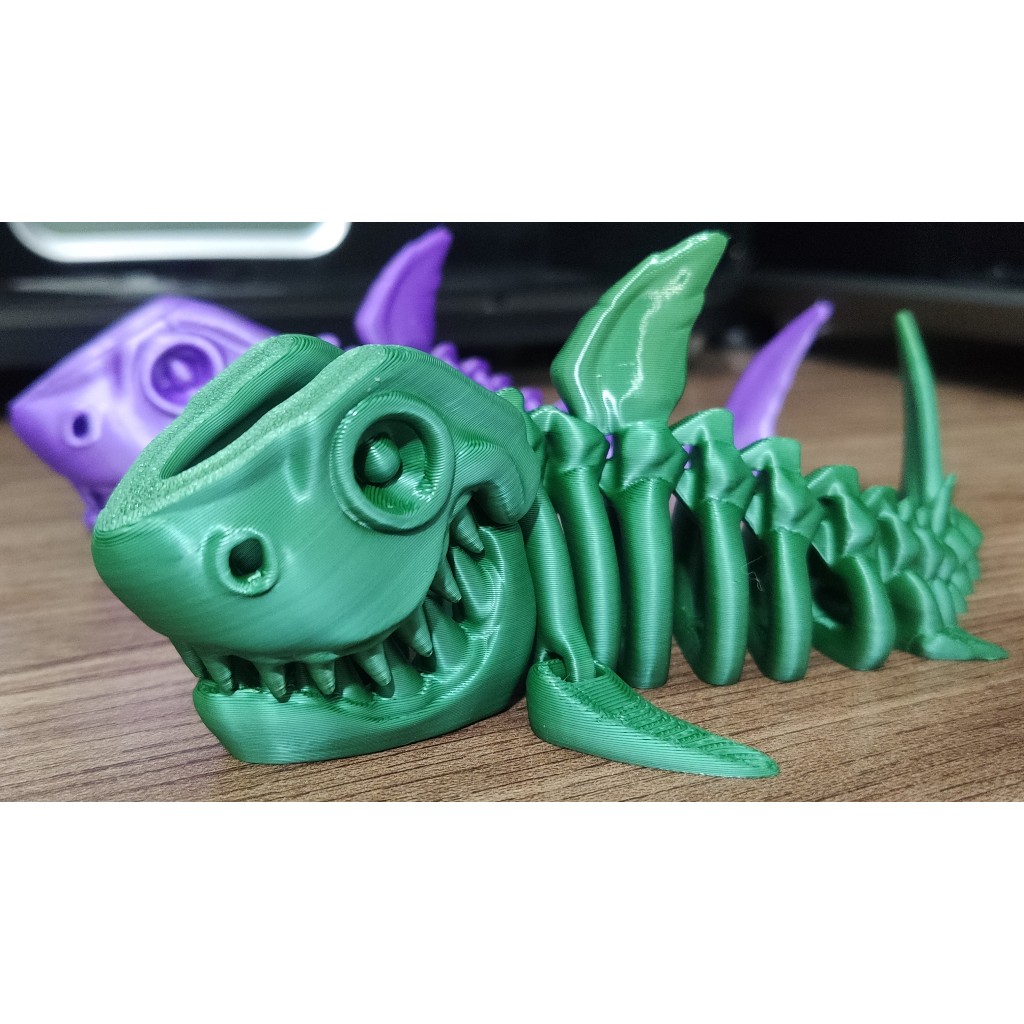 Tubarão Esqueleto Articulado - Shark Skeleton 17cm em Oferta na Shopee