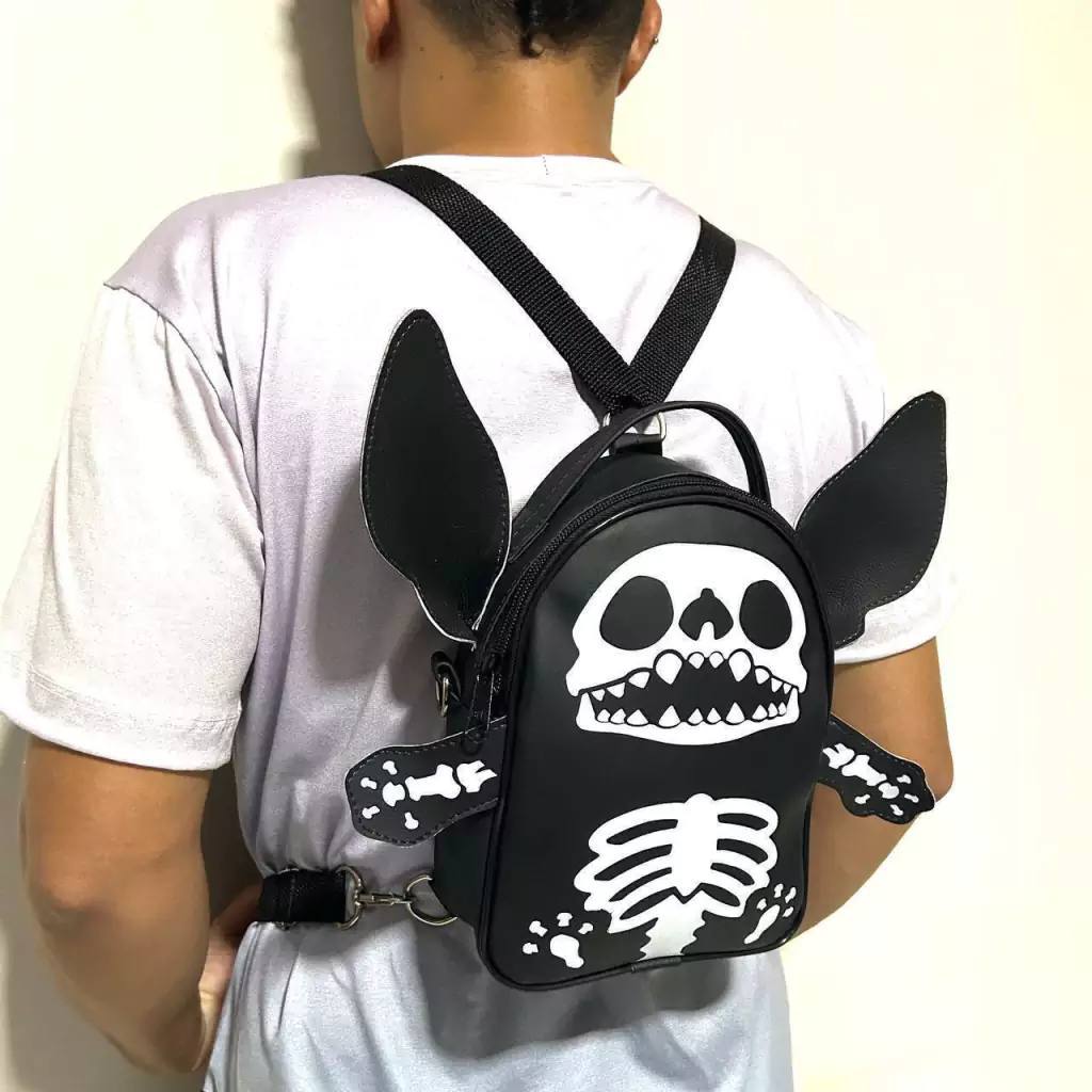 Mini mochila 2 em 1 Totoro Stich Grinch