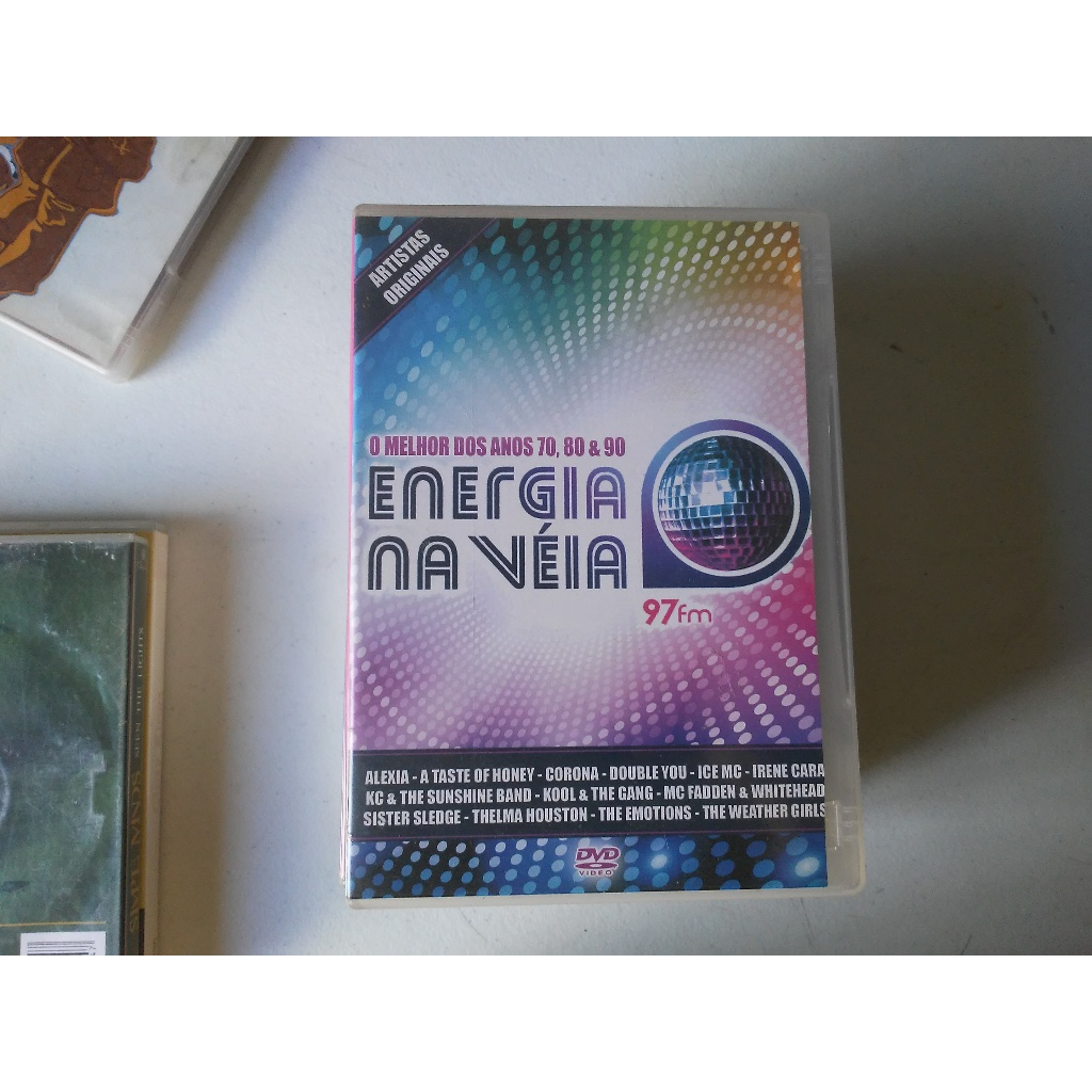 DVD 97 FM ENERGIA NA VÉIA O MELHOR DOS ANOS 70 80 E 90
