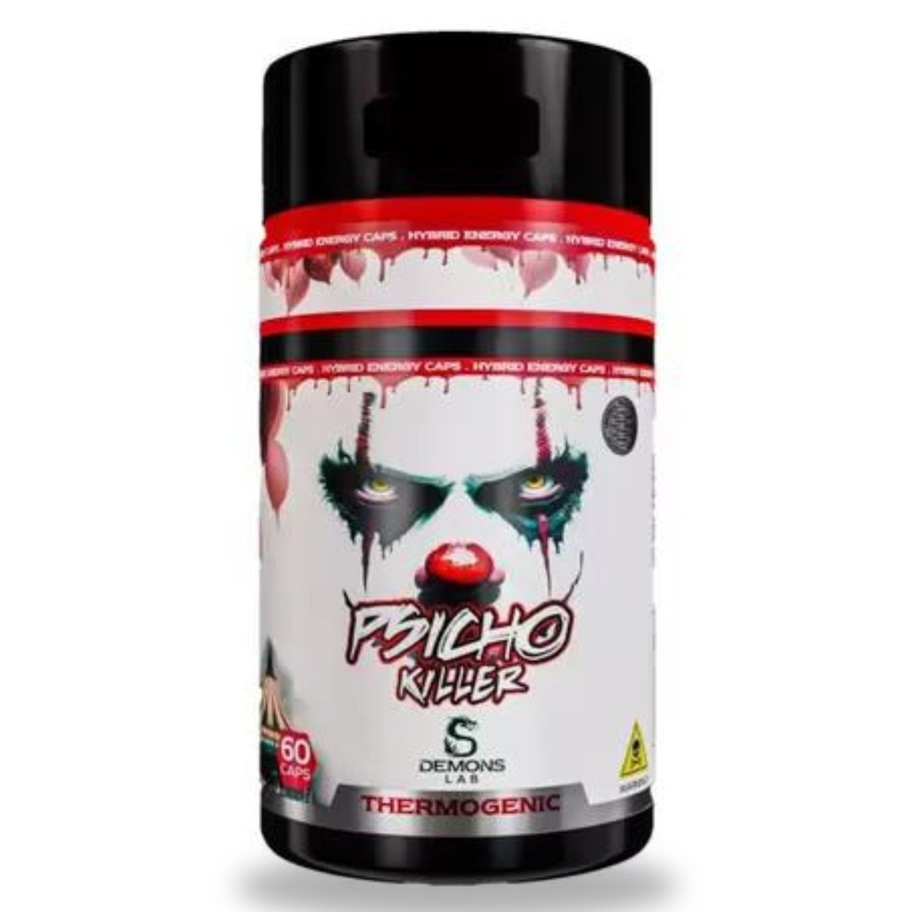 Termogênico Psicho Killer 60 Caps Demons Lab - Health