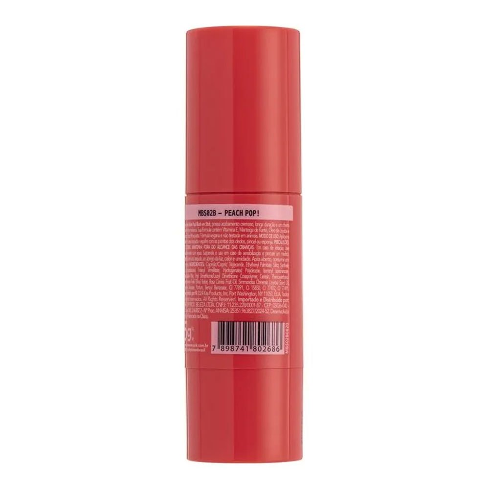 BLUSH EM STICK MELON POP CORAL RUBY KISSES MBS02B — imagem 2 de 2