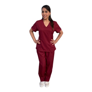 Pijama Hospitalar Feminino em GABARDINE, Scrub, Pijama Cirúrgico, Privativo e Uniforme Enfermagem Acinturado em Oferta na Shopee