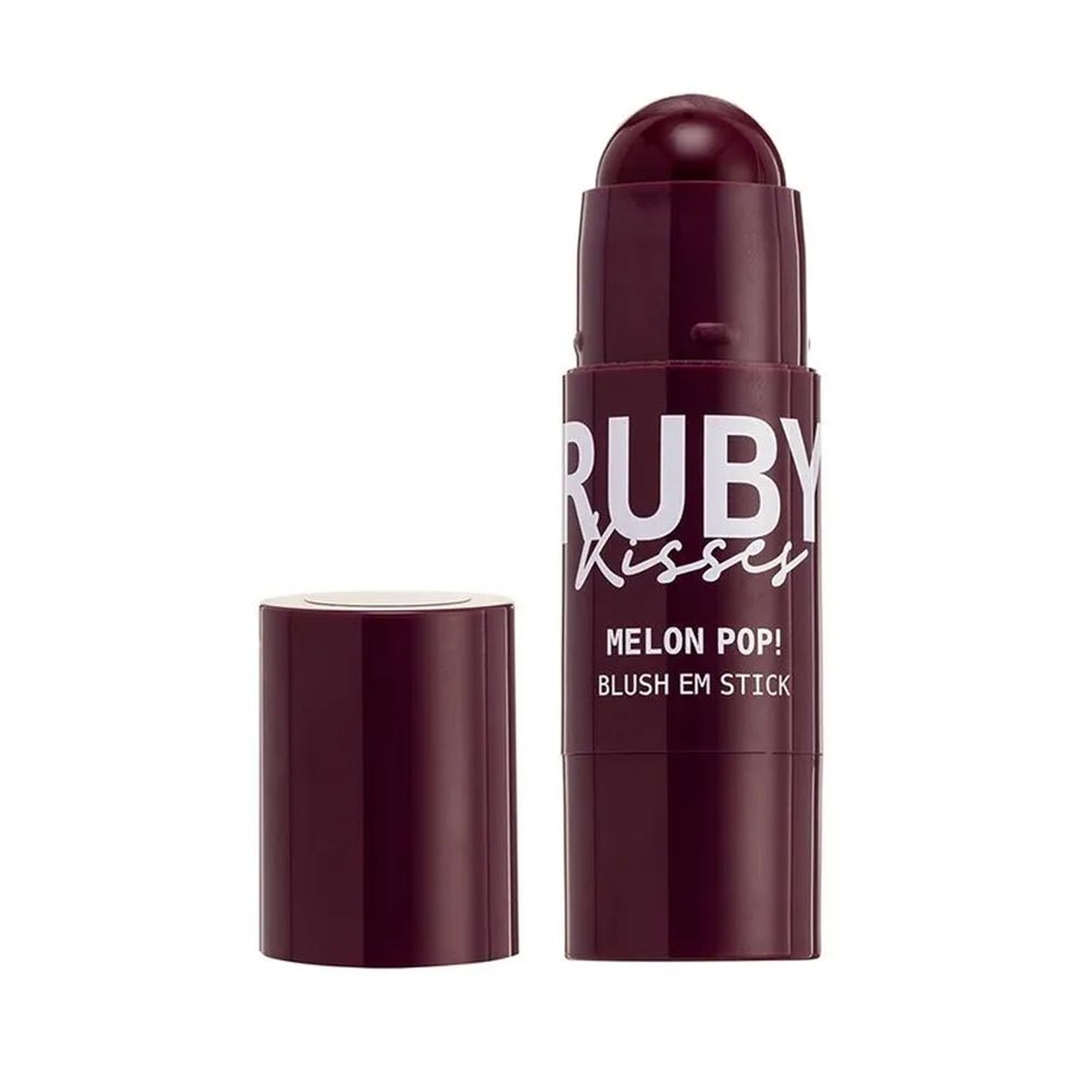 BLUSH EM STICK MELON POP ROXO RUBY KISSES MBS04B