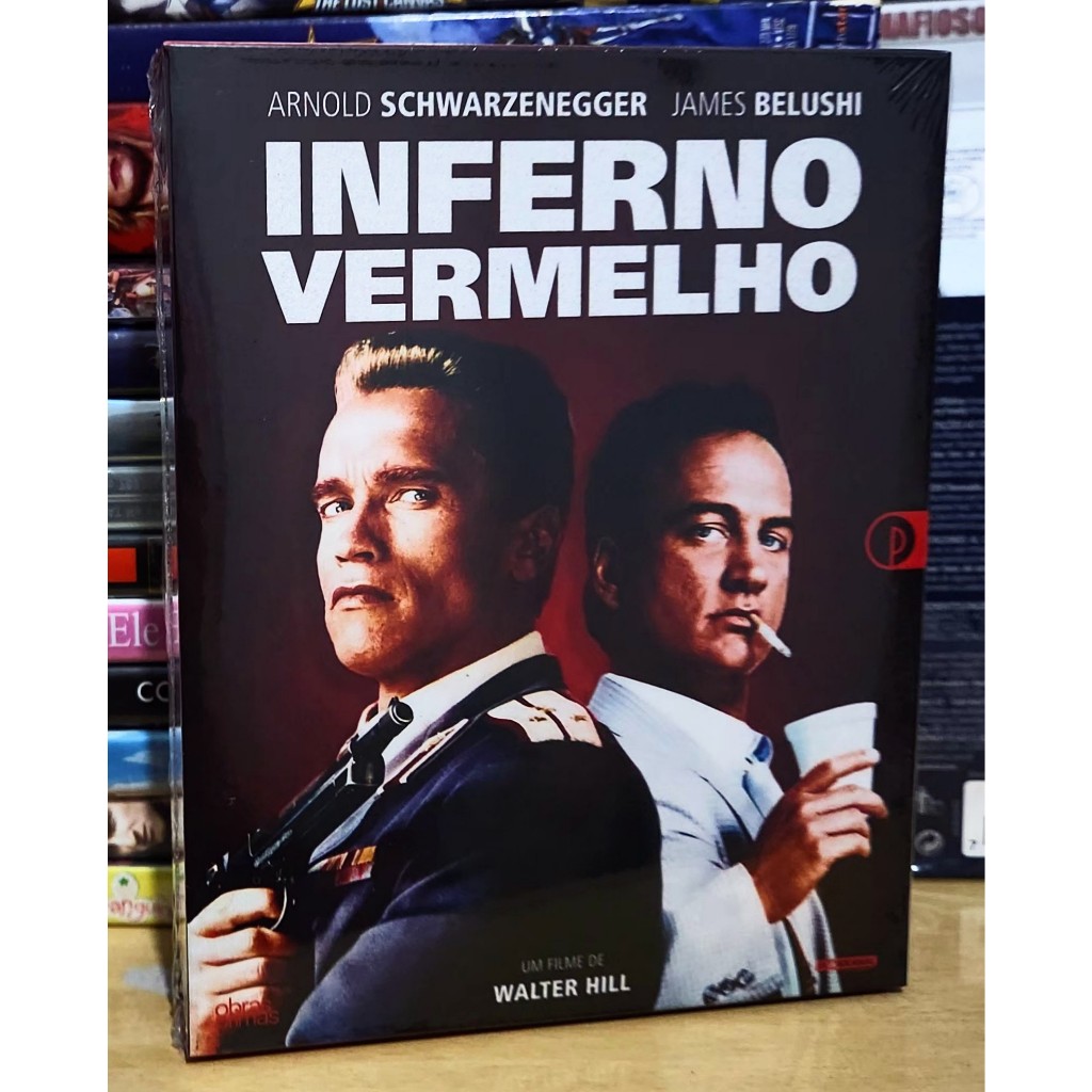 Blu-ray Inferno Vermelho - Arnold Schwarzenegger (Original Lacrado)