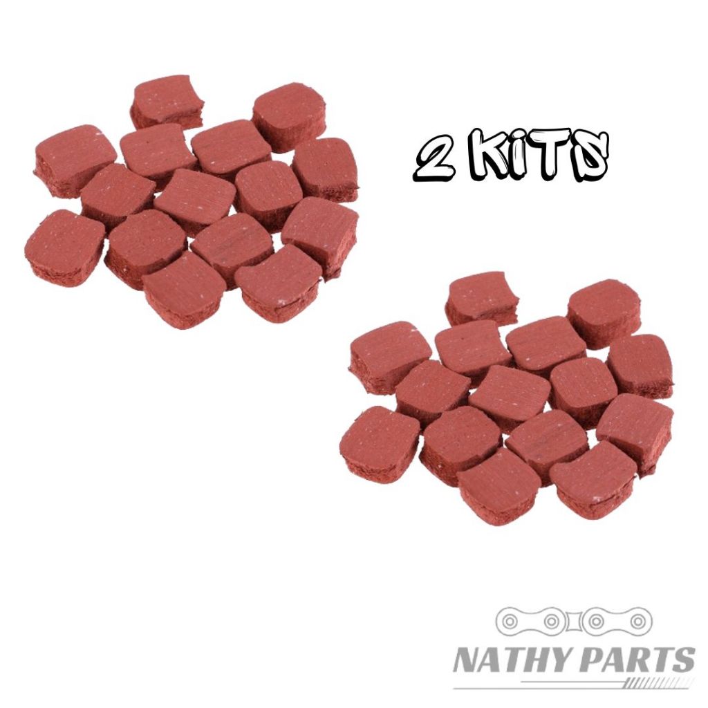 Patim Pads de Embreagem Bike Bicicleta Motorizada Moskito  2 kit cada kit 15und