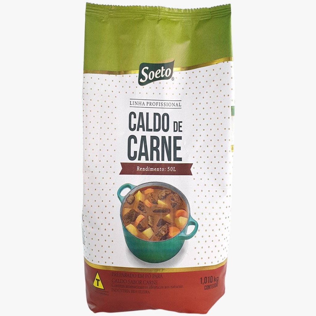 Caldo De Carne 1,01kg - Soeto