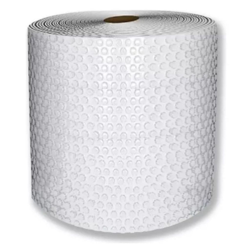 Plástico Bolha - Bobina 43 cm X 100 Mts E-commerce Mudança 25 Micras