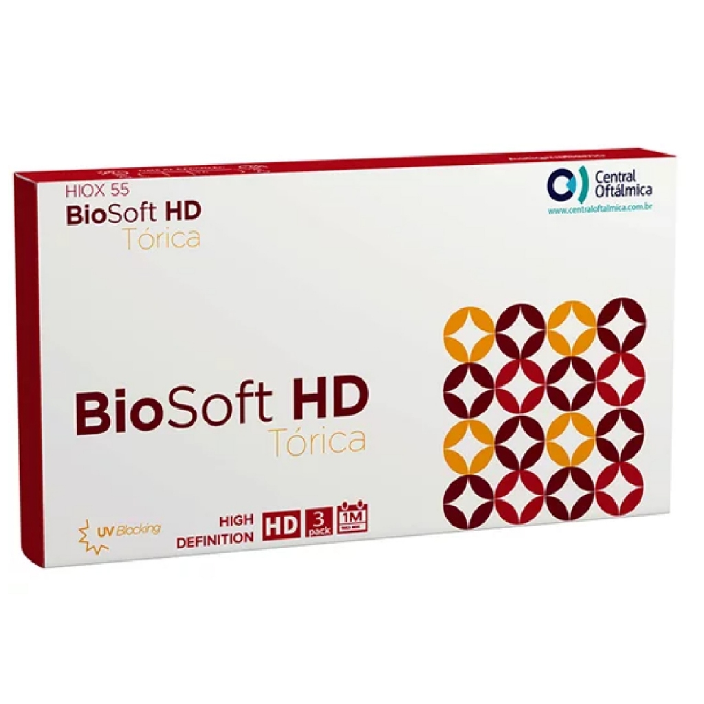 Lente De Contato Biosoft Hd Torica Astigmatismo em Oferta na Shopee