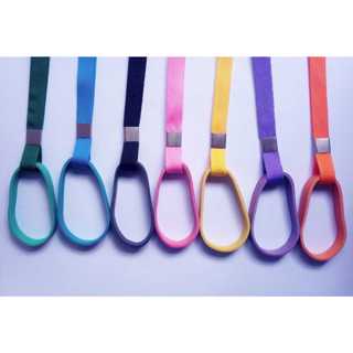 Tirante para Copo 12mm Liso C/Elástico de Borracha [ cor ] | 1 cor | 50 unid. em Oferta na Shopee