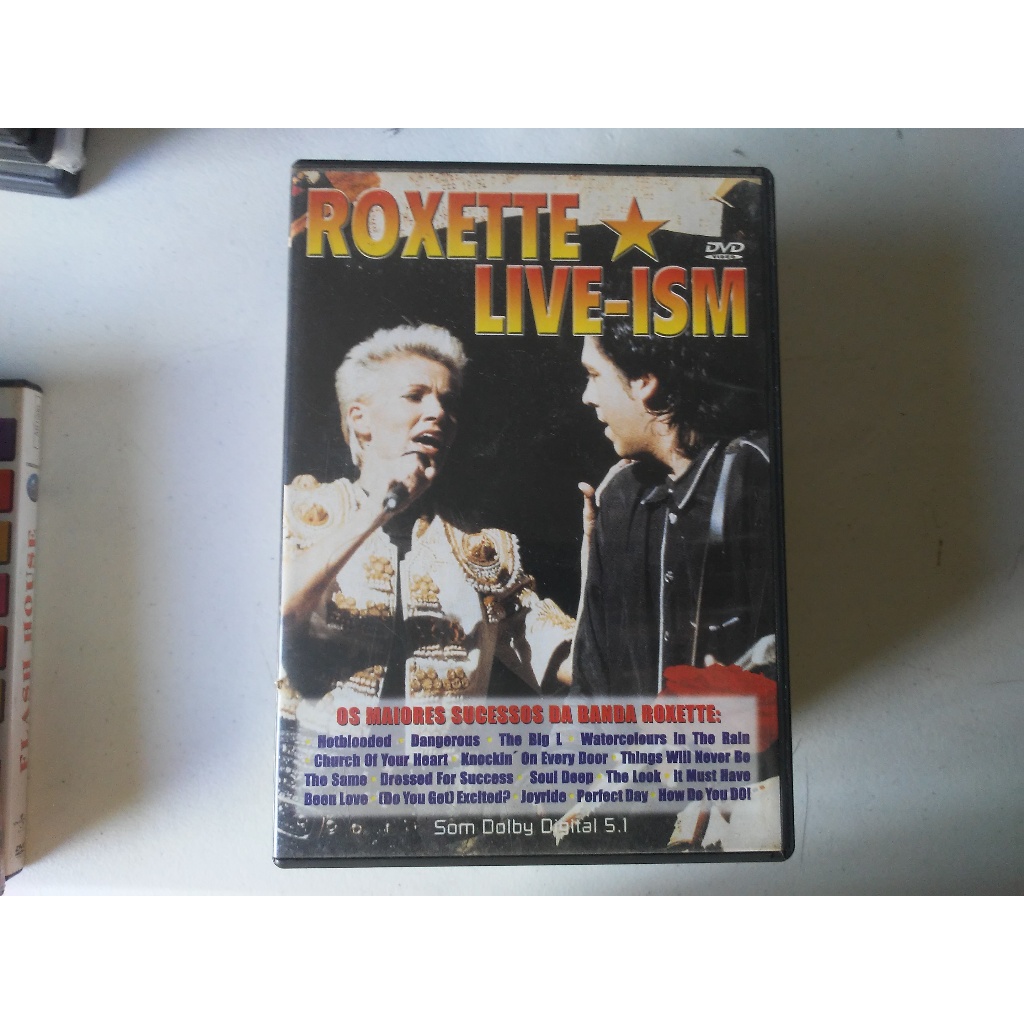 DVD ROXETTE LIVE ISM