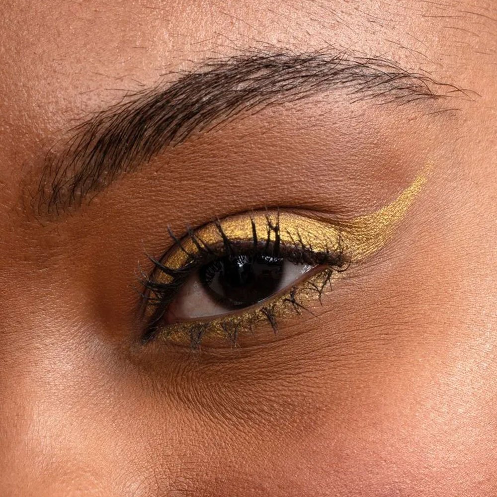 LÁPIS RETRÁTIL EM GEL DOURADO Á PROVA D' ÁGUA RUBY KISSES RE05B · foto 2
