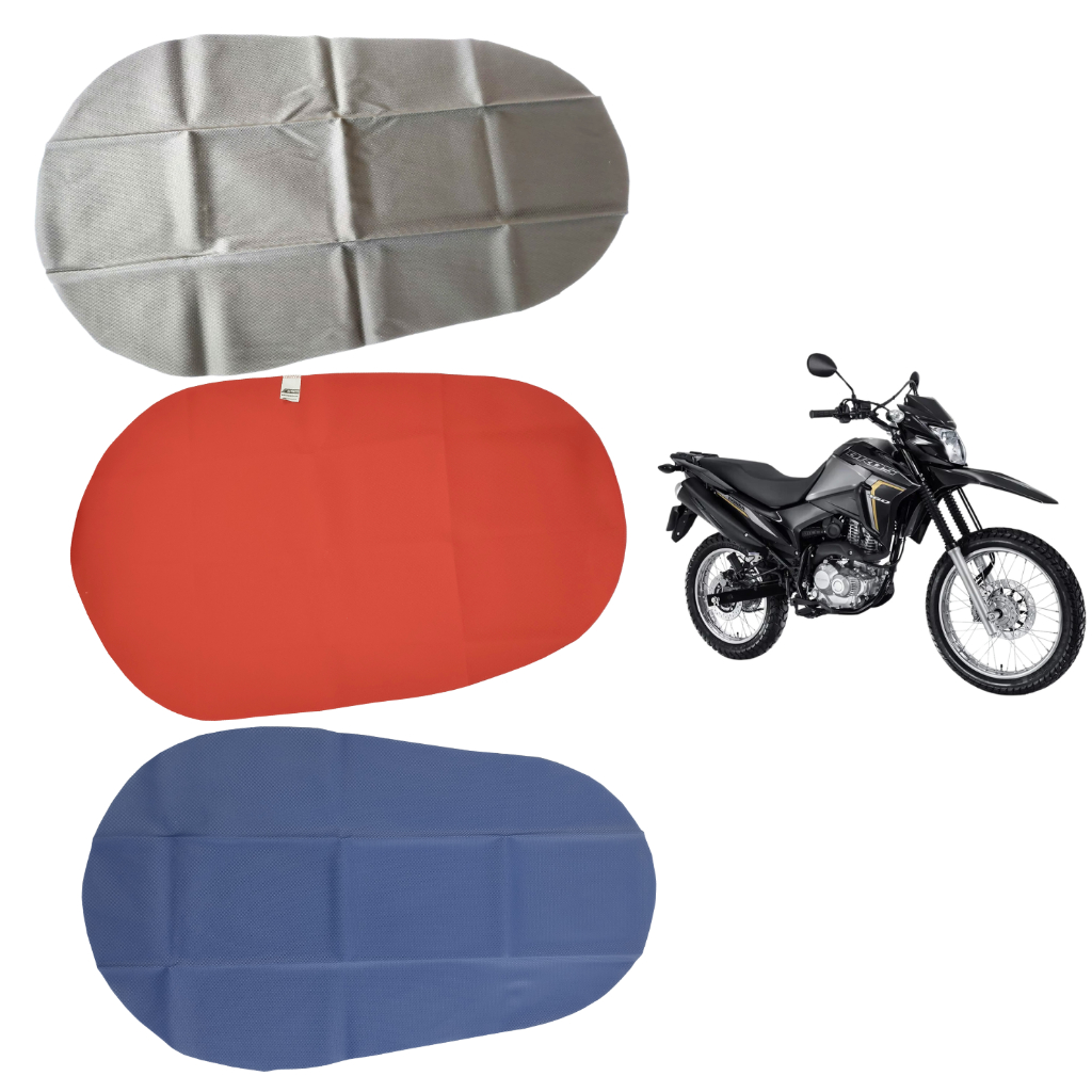 Capa Do Banco Nxr 125 / 150 / 160 Bros - Xre 190 Ano 2022 Com Textura - No Modelo Original em Oferta na Shopee