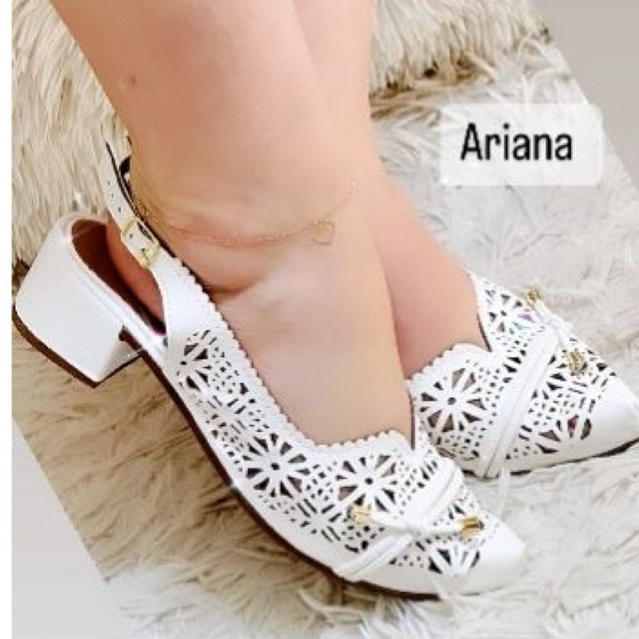 Mule Salto Fivela em Oferta na Shopee