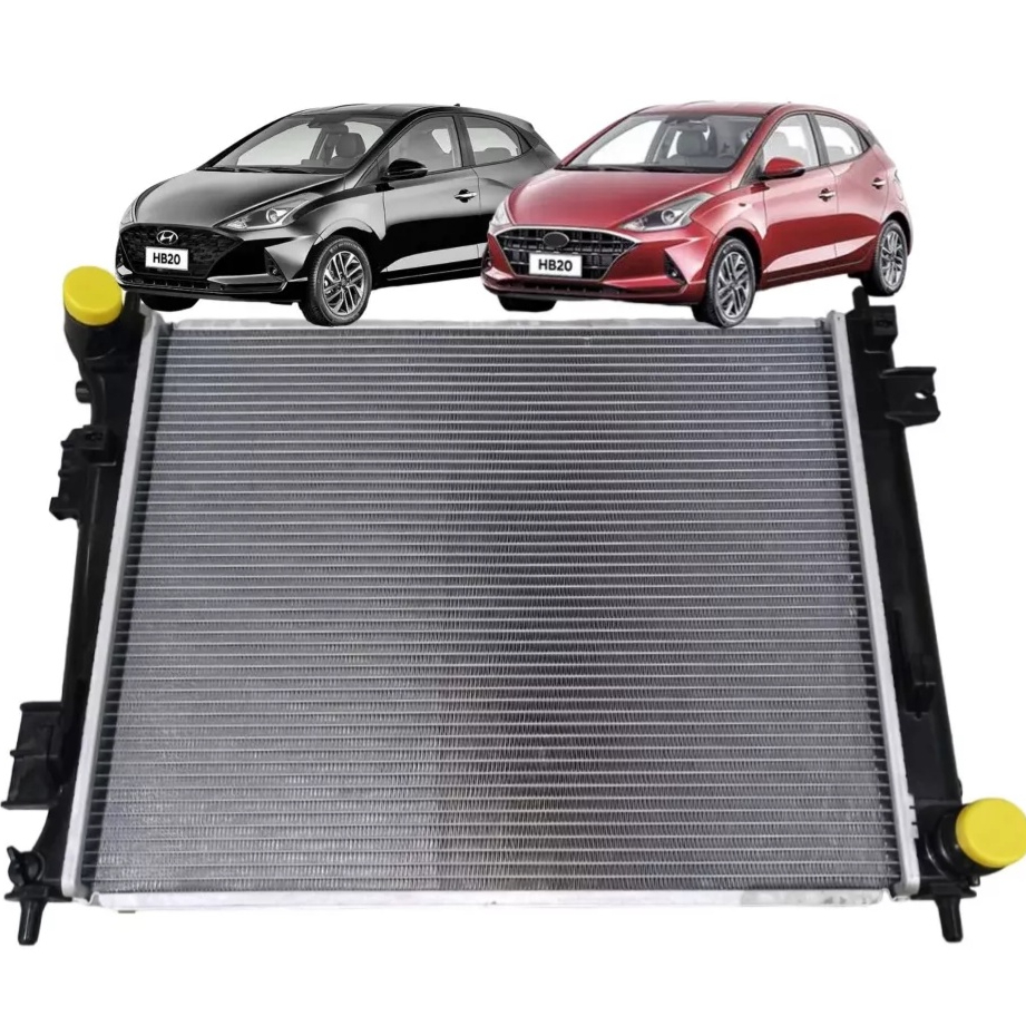 Radiador HB20 HB20S Turbo 1.0 Tgdi 2020 2021 2022 Manual em Oferta na Shopee