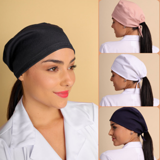 Bandana Touca Cirurgica Enfermagem Veterinaria Odonto Boleira unissex em Oferta na Shopee