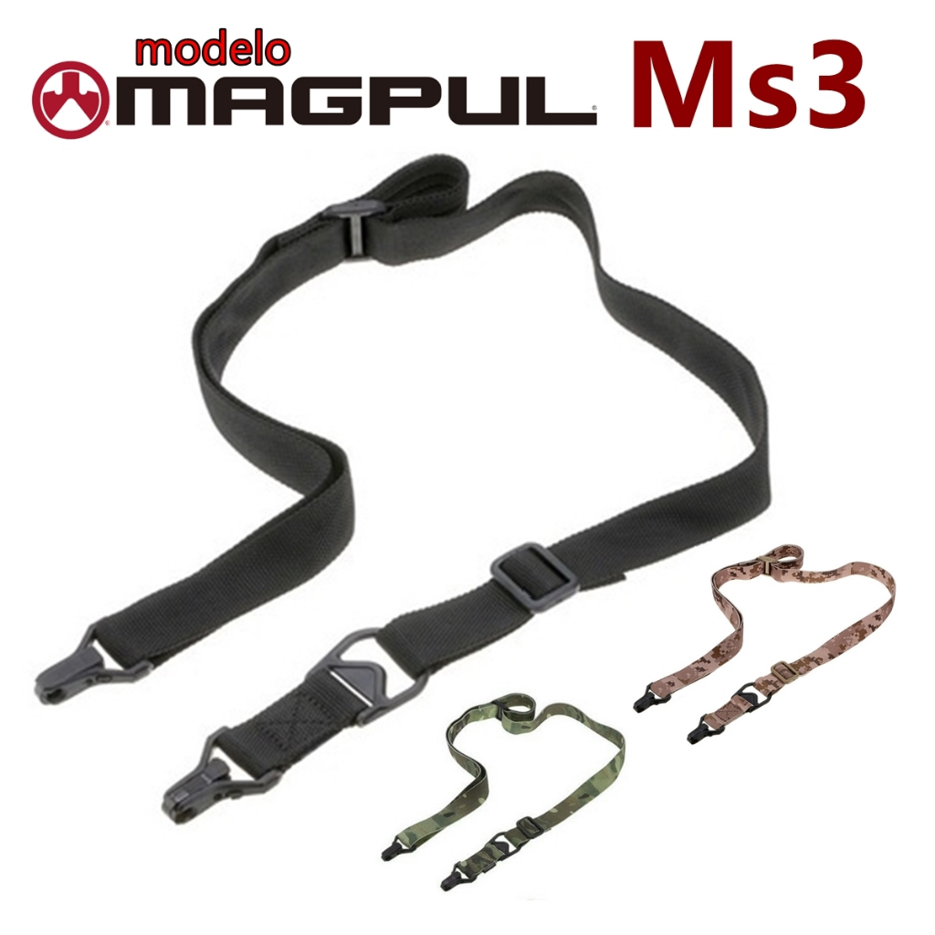 Bandoleira - Modelo Magpul Ms3 - 1 e 2 pontas
