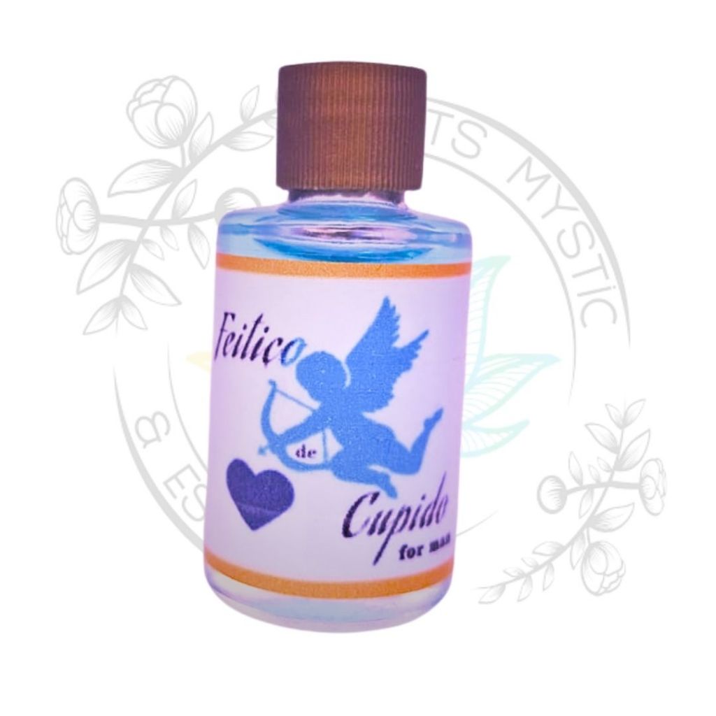 Perfume Feitiço de Cupido para Homem Atração Amor Sedução 10ml - Vidro - Unidade