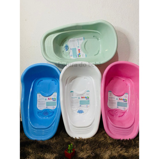 Banheira Infantil 20 litros com porta sabonete  menino menina em Oferta na Shopee