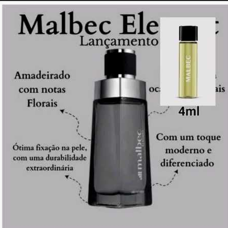 Malbec Elegant Desodorante Colônia 4ml