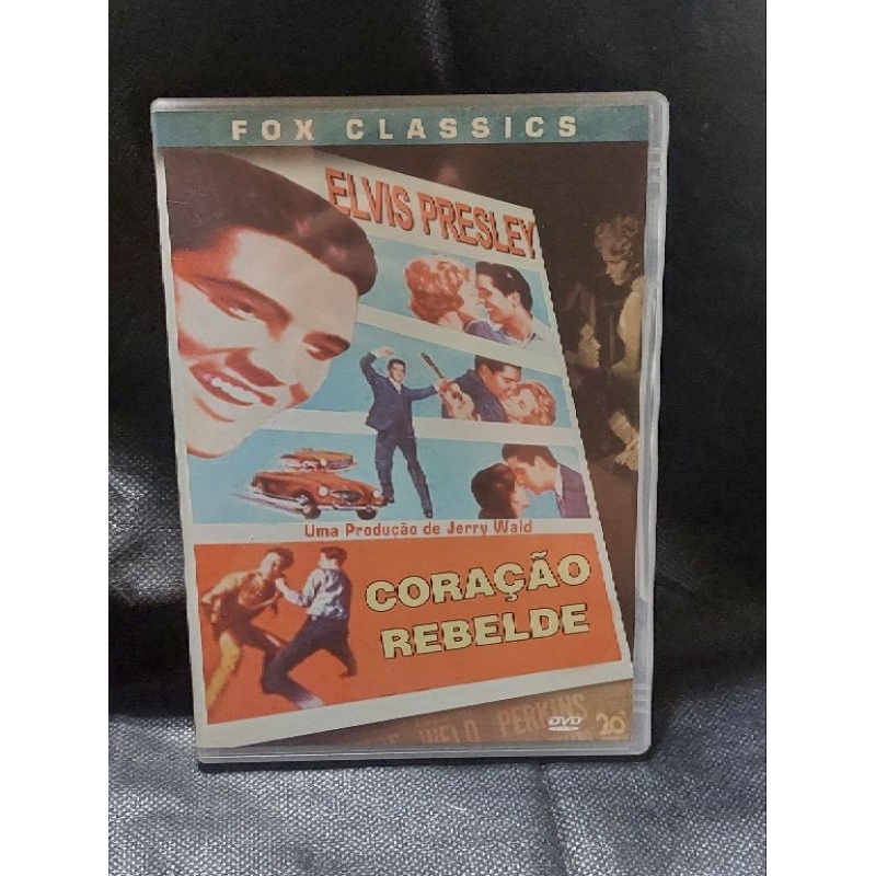 DVD ELVIS PRESLEY CORAÇÃO REBELDE
